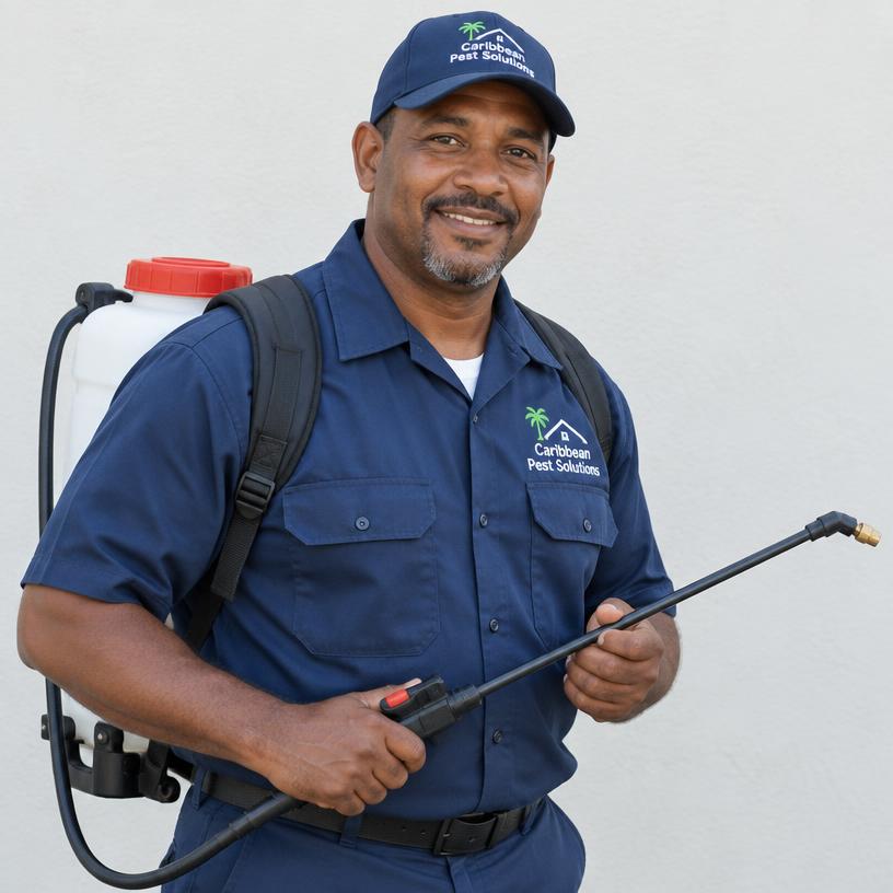 Hector Croes, Pest control technician